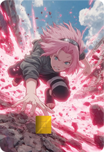 Sakura Haruno Holographic Card Skin — Naruto Shippuden