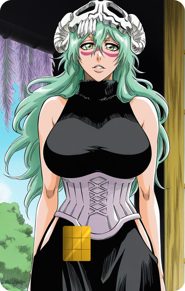 Nelliel Holographic Card Skin — Bleach