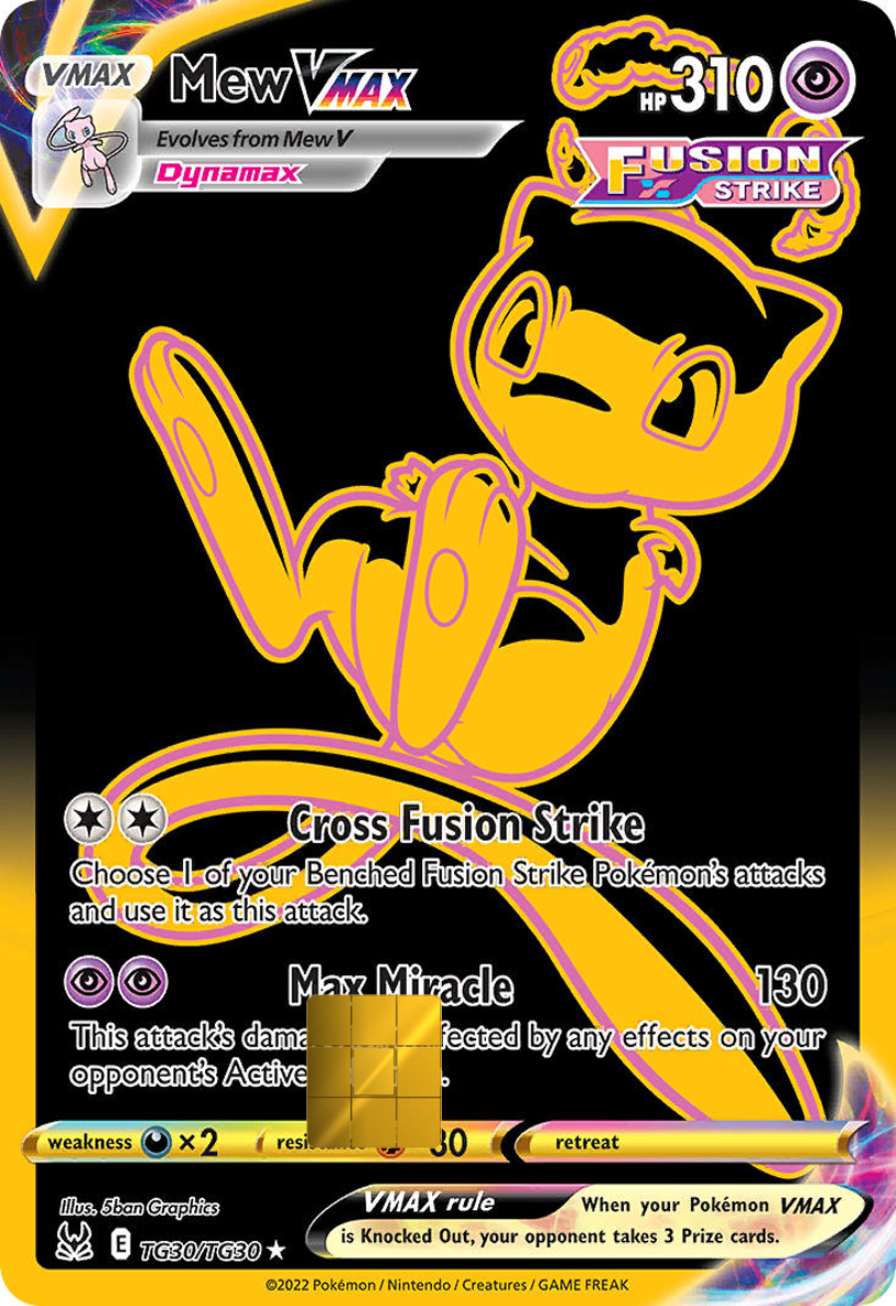 Mew VMAX Holographic Card Skin — Pokemon