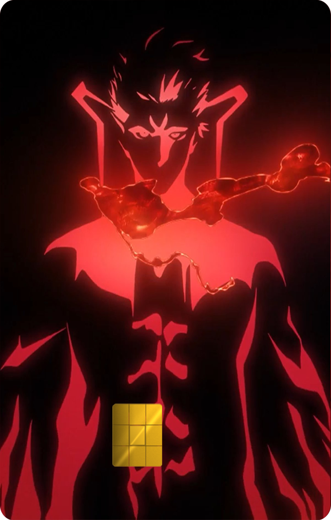 Blood Chains Ichigo #1 Holographic Card Skin — Bleach