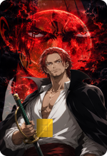 Shanks Holographic Card Skin — One Piece