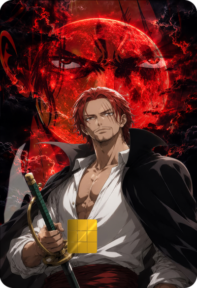 Shanks Holographic Card Skin — One Piece