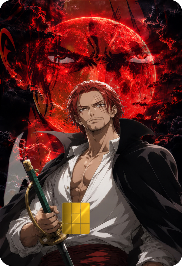 Shanks Holographic Card Skin — One Piece