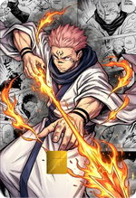 Ryomen Sukuna Manga Holographic Card Skin — Jujutsu Kaisen