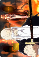 Bankai Yamamoto Holographic Card Skin — Bleach