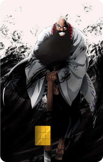 Ichibei Hyosube Holographic Card Skin — Bleach