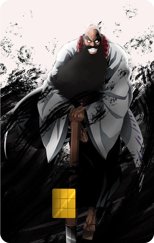Ichibei Hyosube Holographic Card Skin — Bleach