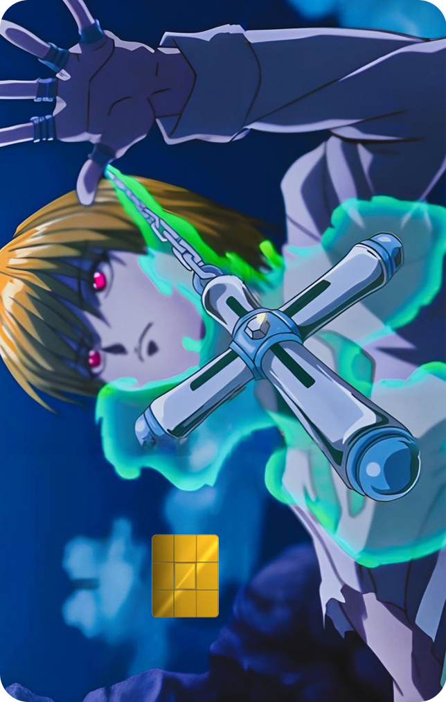 Kurapika Specialist Holographic Card Skin — Hunter x Hunter