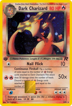 Dark Charizard Team Rocket Holographic Card Skin — Pokemon