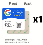 NFC Google Review Tap Card — Contactless Business Card