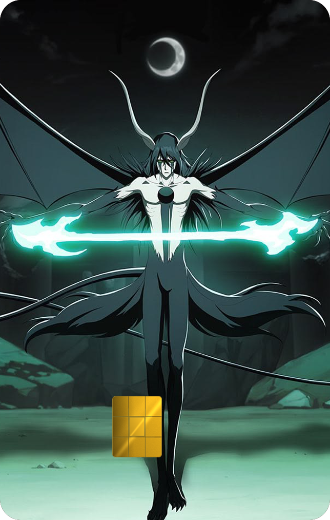 Ulquiorra Cifer Holographic Card Skin — Bleach