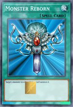 Monster Reborn Holographic Card Skin — Yu-Gi-Oh Spell Card
