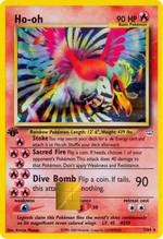 Ho-Oh Neo Revelation Holographic Card Skin — Pokemon