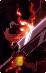 Blood Chains Ichigo #3 Holographic Card Skin — Bleach