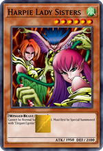 Harpie Lady Sisters Holographic Card Skin — Yu-Gi-Oh