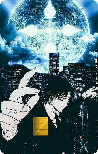Chrollo Lucilfer Requiem Moonlight Holographic Card Skin — Hunter x Hunter